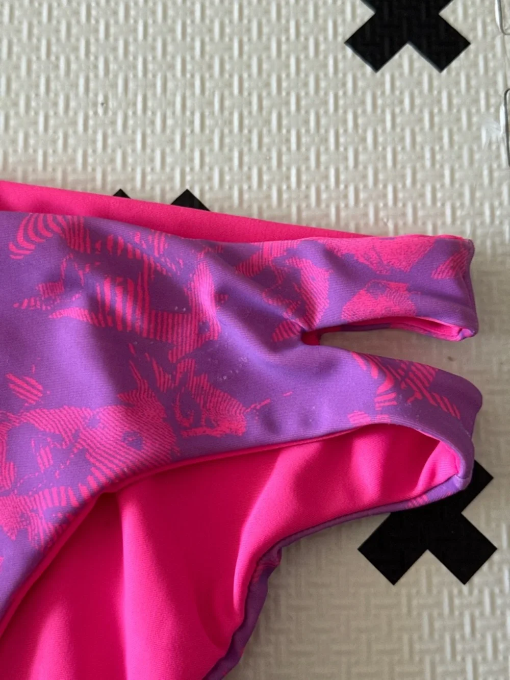 Bright Pink & Purple Swim Bottoms